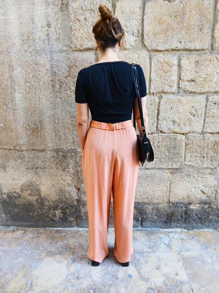 Pantalones Vintage Seda