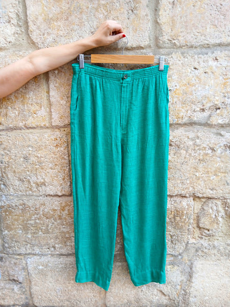 Pantalones Vintage Verdes