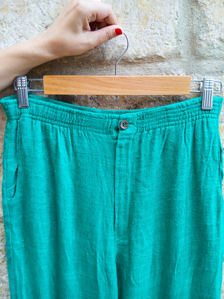 Pantalones Vintage Verdes