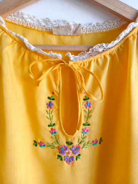 Vestido Vintage Amarillo
