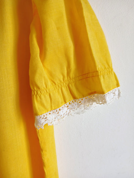 Vestido Vintage Amarillo
