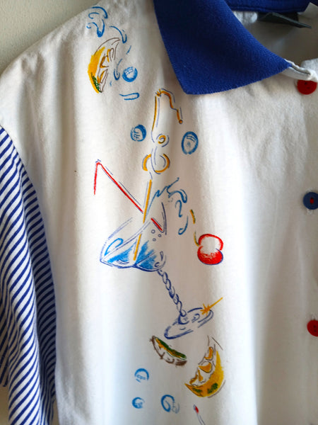 Camisa Vintage Cocktail