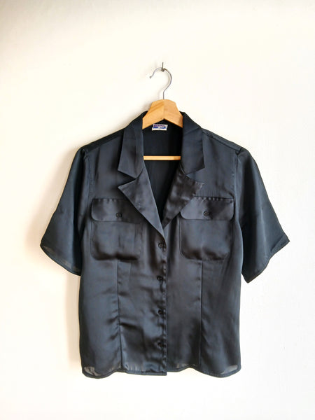 Camisa Vintage Negra