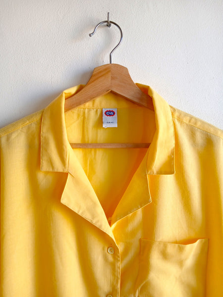 Camisa Vintage Amarilla