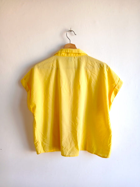 Camisa Vintage Amarilla