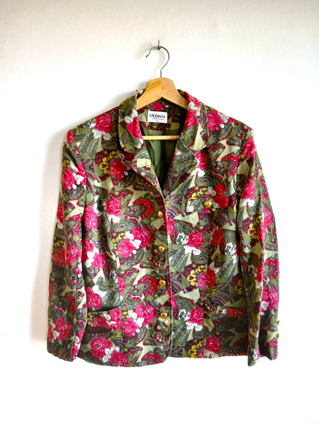 Chaqueta Vintage Abstracta