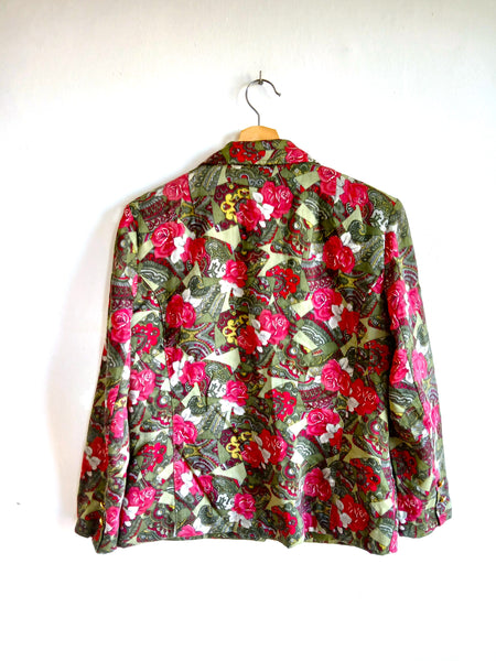 Chaqueta Vintage Abstracta