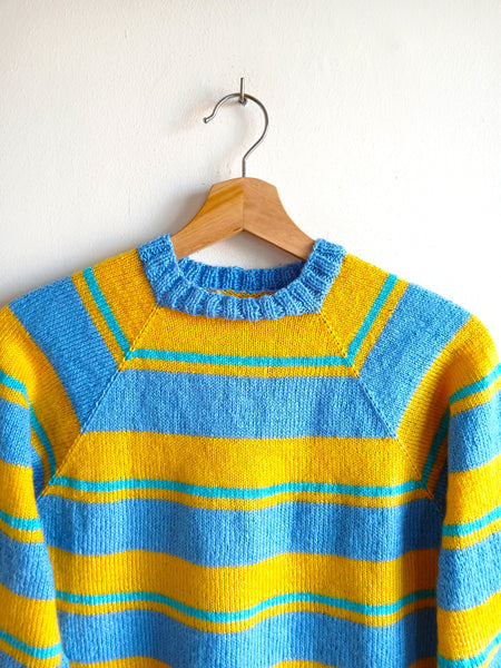 Jersey Vintage Rayas Hecho a Mano