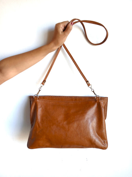 Bolso Vintage Piel Grabada