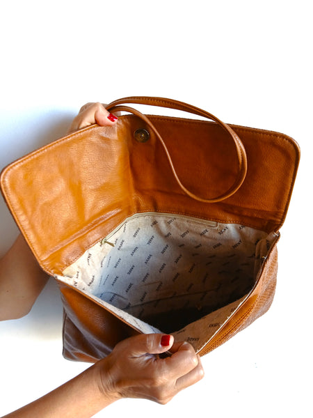 Bolso Vintage Piel Grabada