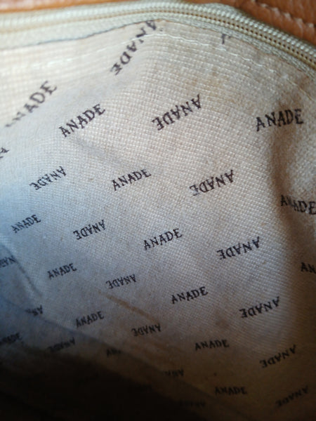 Bolso Vintage Piel Grabada