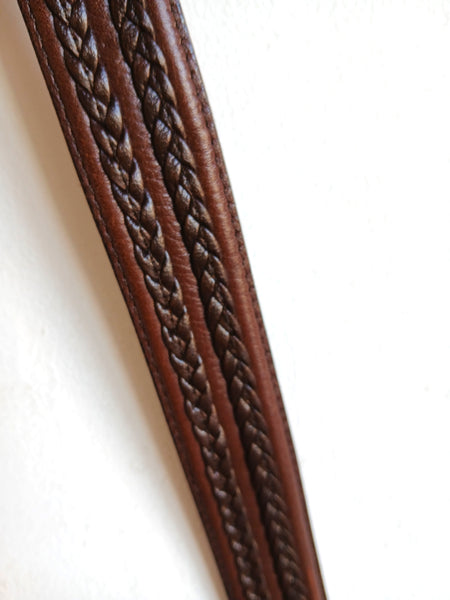 Cinturón Vintage Marrón Oscuro