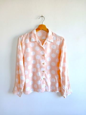 Camisa Vintage Lunares