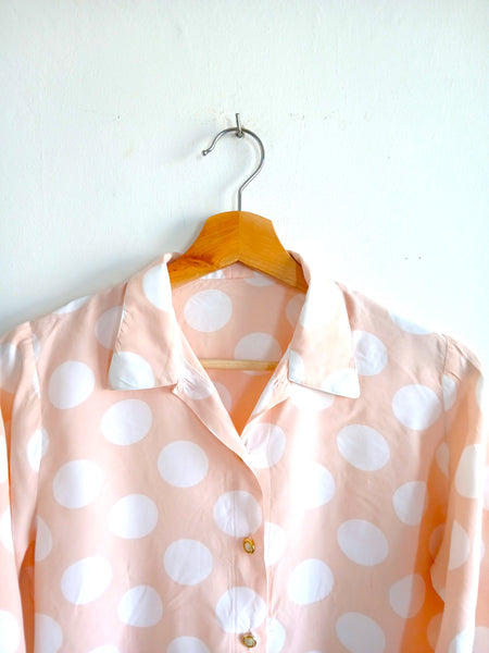 Camisa Vintage Lunares