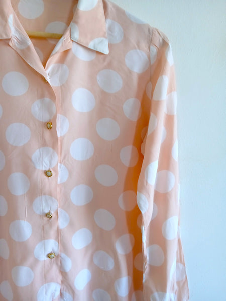 Camisa Vintage Lunares