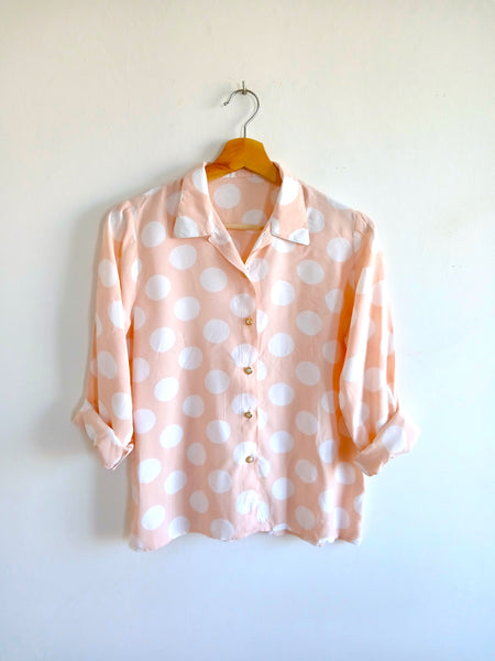 Camisa Vintage Lunares