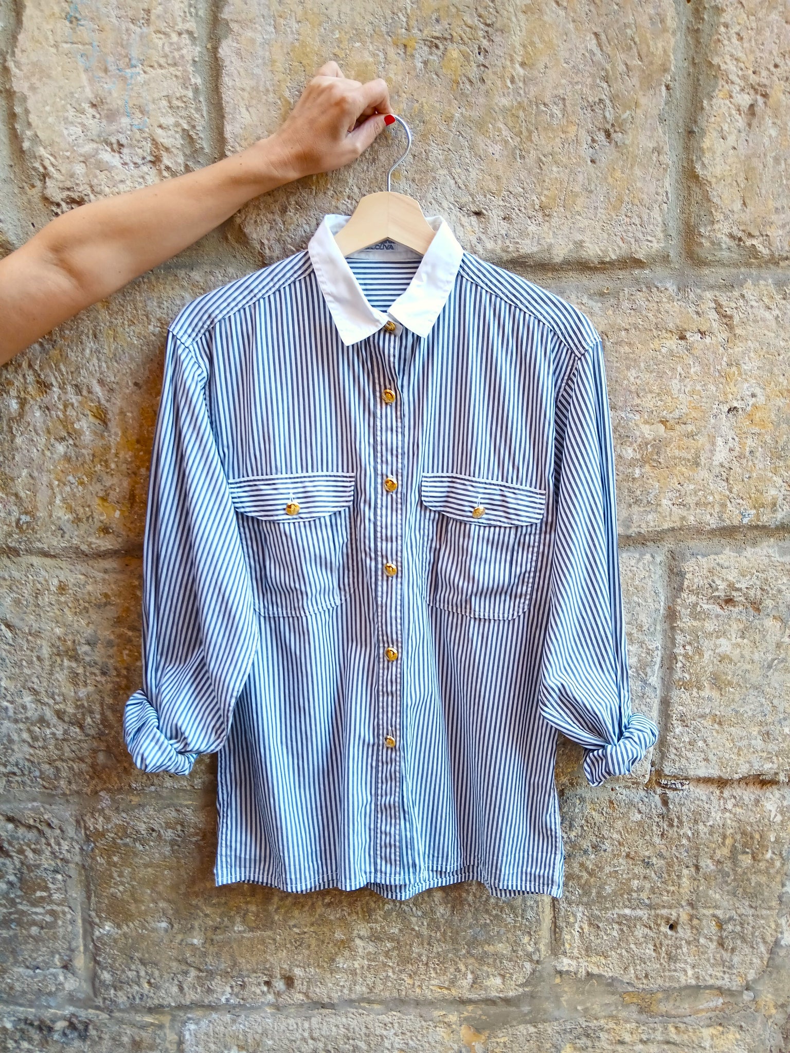 Camisa Vintage Rayitas