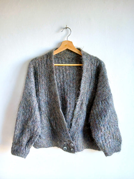 Chaqueta Vintage Mohair Hecha a Mano