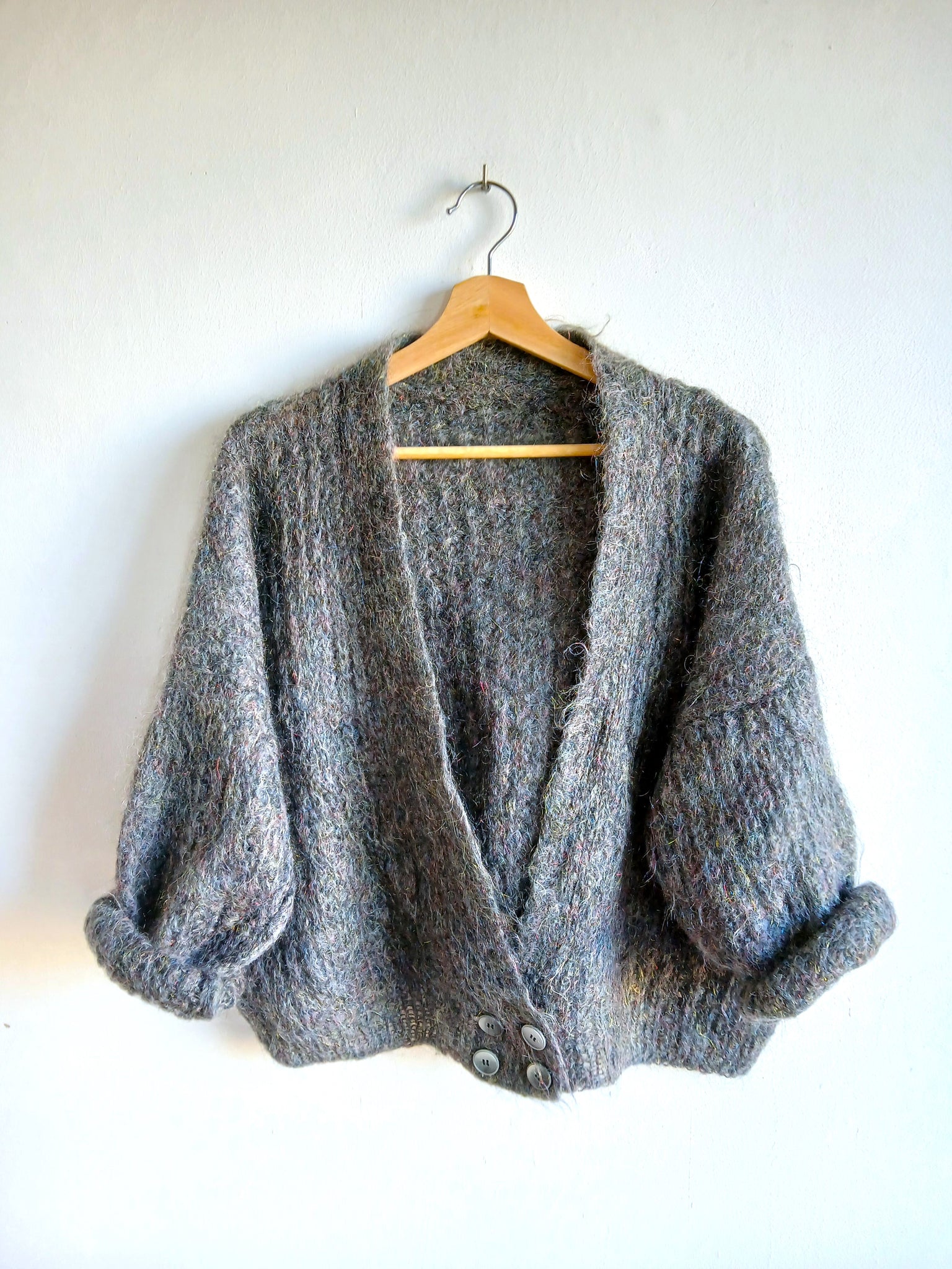 Chaqueta Vintage Mohair Hecha a Mano