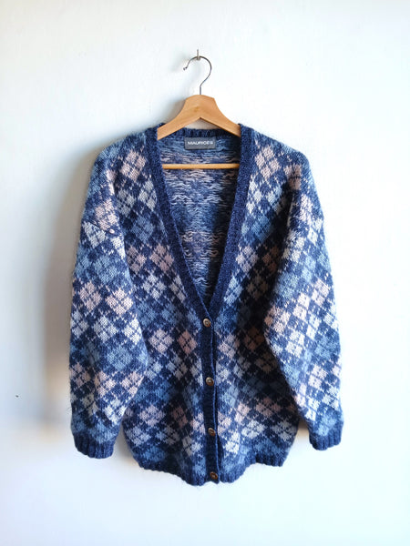 Chaqueta Azul Cuadros Mauricia