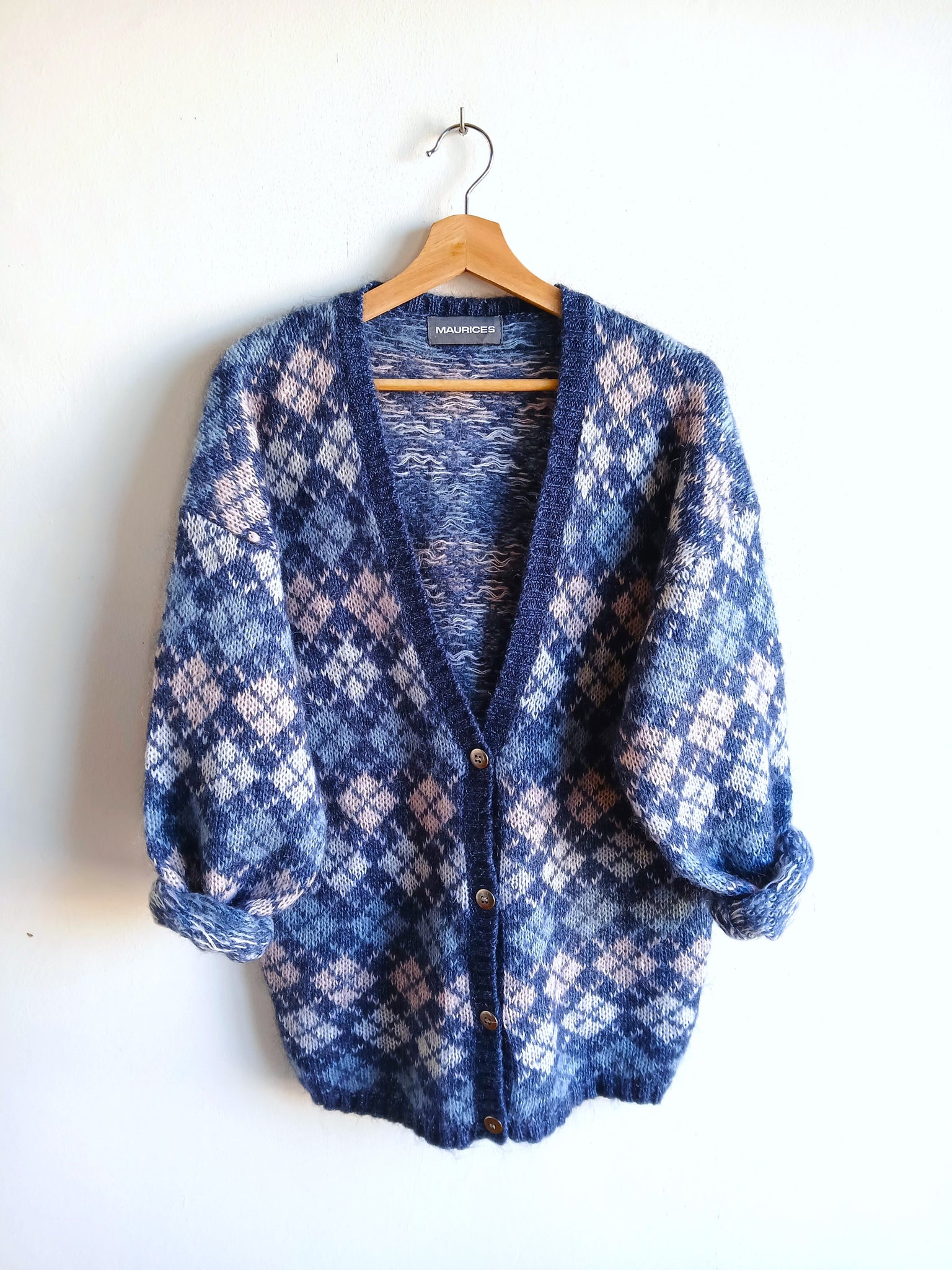 Chaqueta Azul Cuadros Mauricia