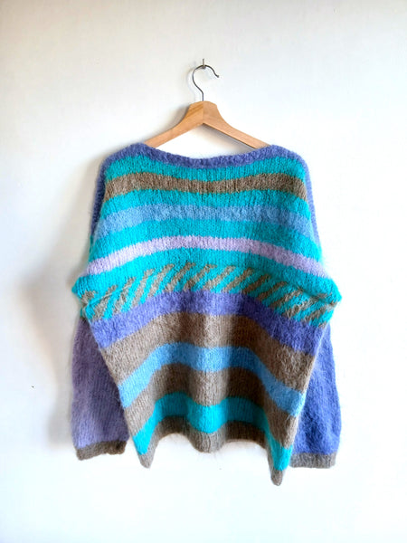 Jersey Vintage Hecho a Mano Angora Colores