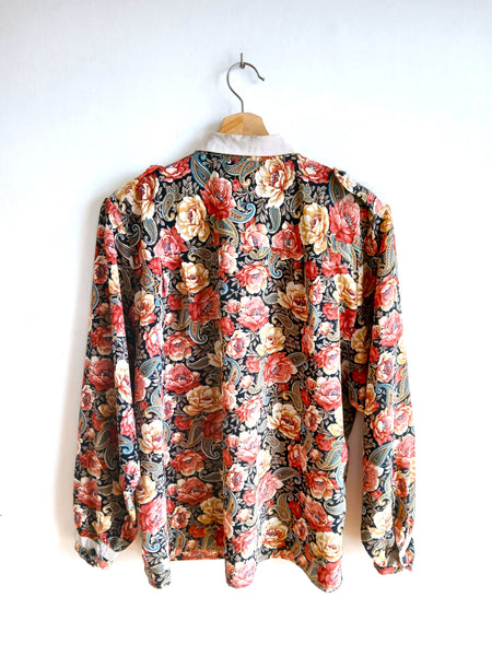 Camisa Vintage Flores Colores