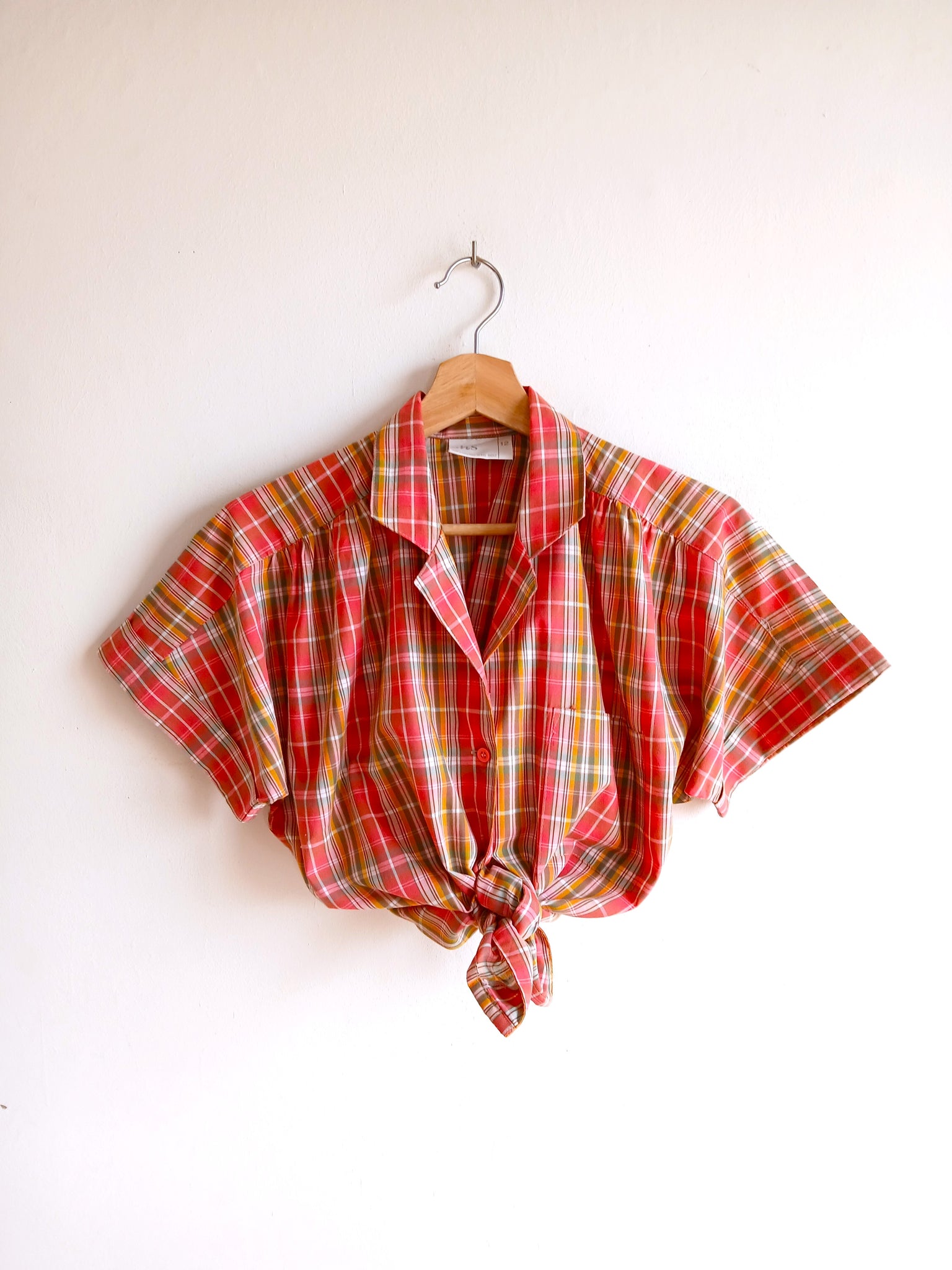 Camisa Vintage Cuadritos