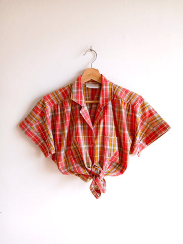 Camisa Vintage Cuadritos