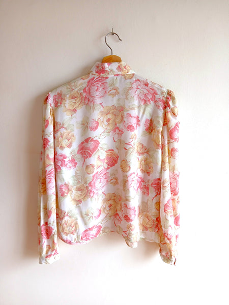Camisa Vintage Fiori Italia