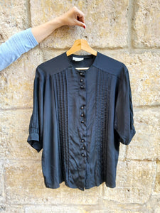 Camisa Vintage Seda Luisa