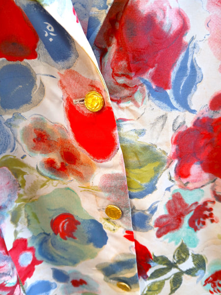 Camisa Vintage Flores Colores