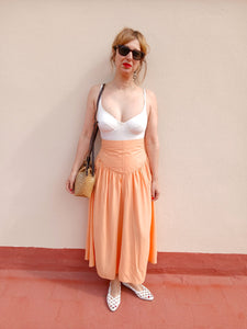 Falda Vintage Salmón Italy