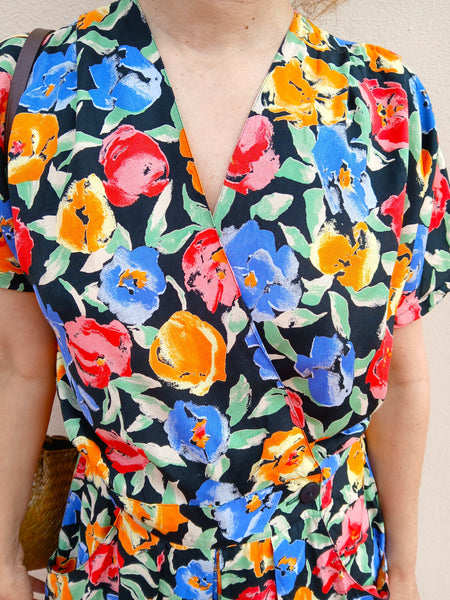 Mono Vintage Flores Colores