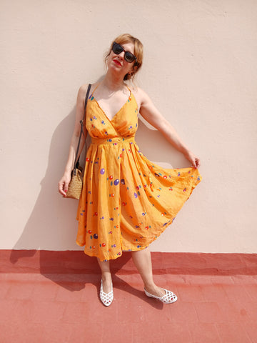 Vestido Vintage Issey Miyake