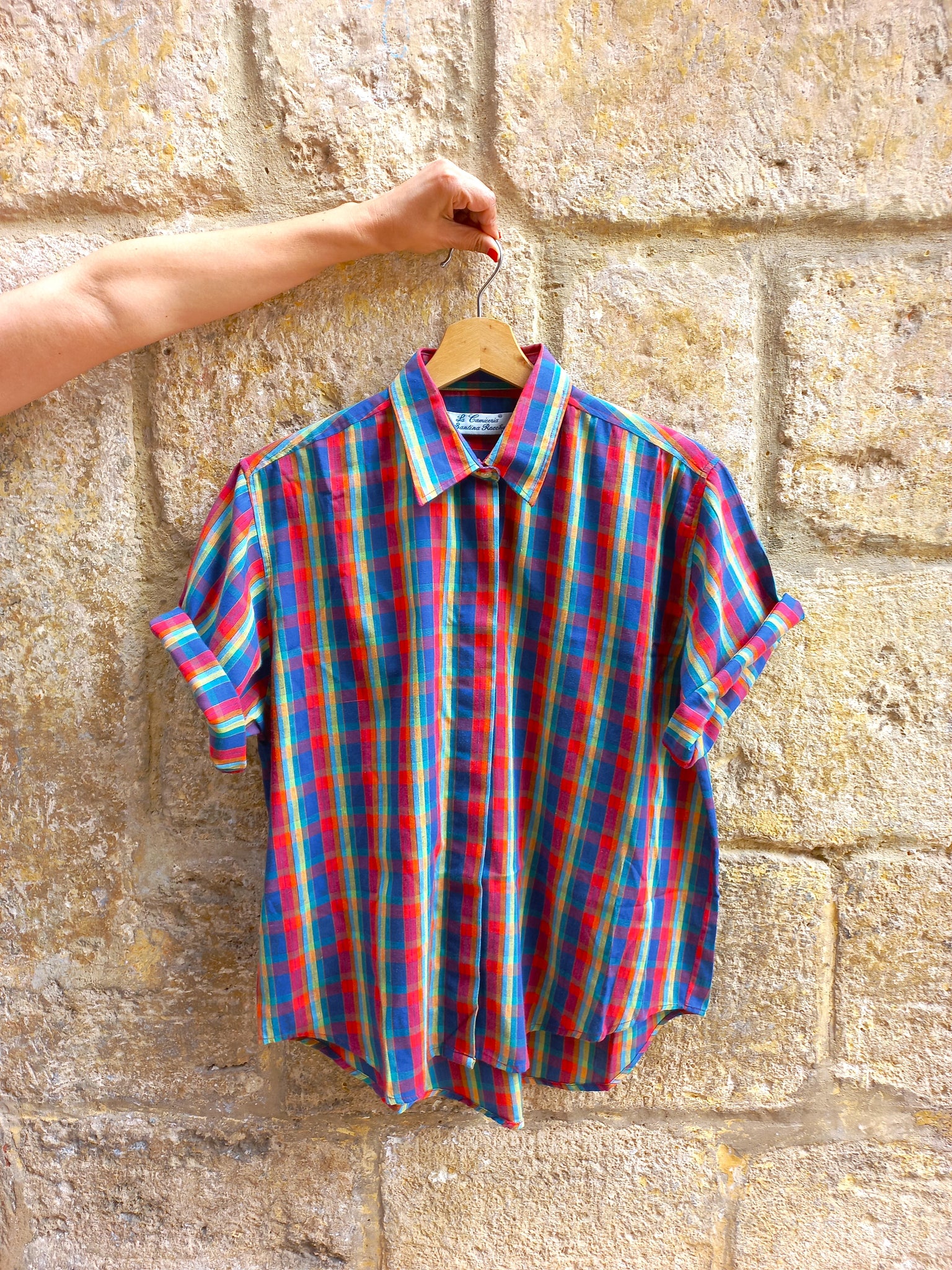 Camisa Vintage Cuadros Santina