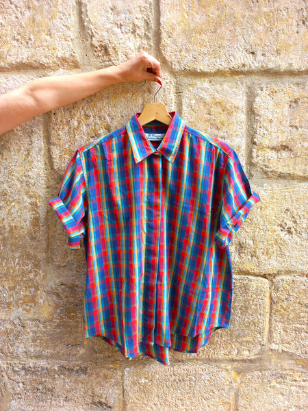 Camisa Vintage Cuadros Santina