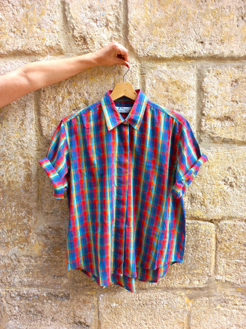 Camisa Vintage Cuadros Santina
