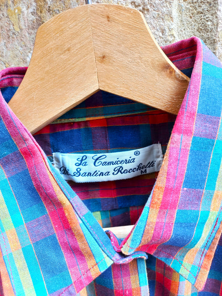 Camisa Vintage Cuadros Santina