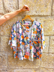 Camisa Vintage Enrico Coveri Seda