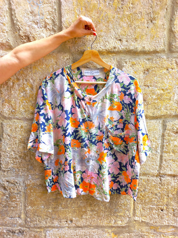 Camisa Vintage Enrico Coveri Seda