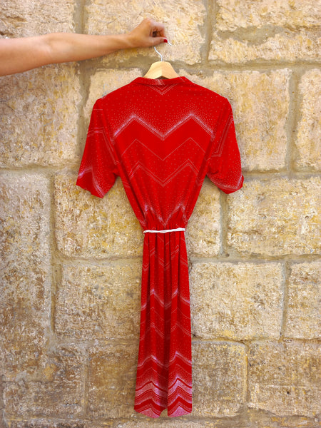 Vestido Vintage Rojo