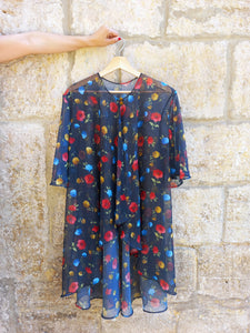 Sobre Camisa Vintage Flores