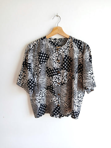 Camisa Vintage B/N