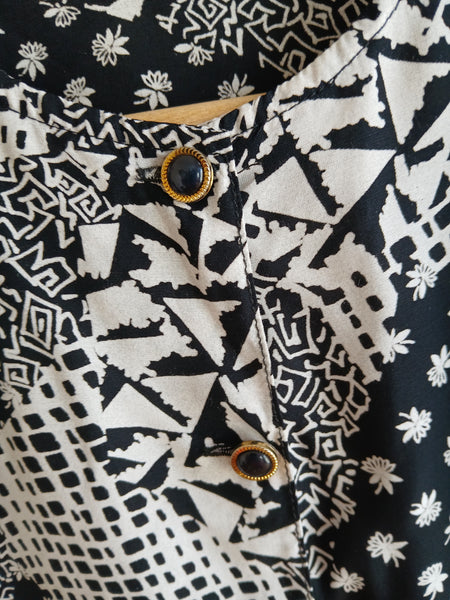 Camisa Vintage B/N
