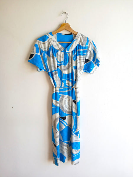 Vestido Vintage Azulito