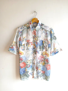 Camisa Vintage Flores Colores