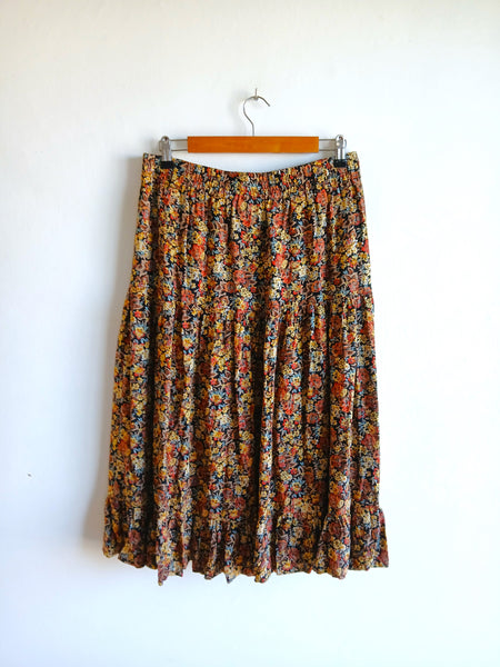 Falda Vintage Florecillas