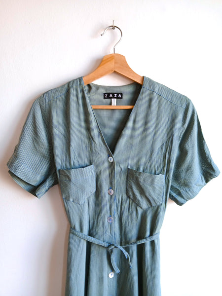 Vestido Vintage Mini Cuadritos