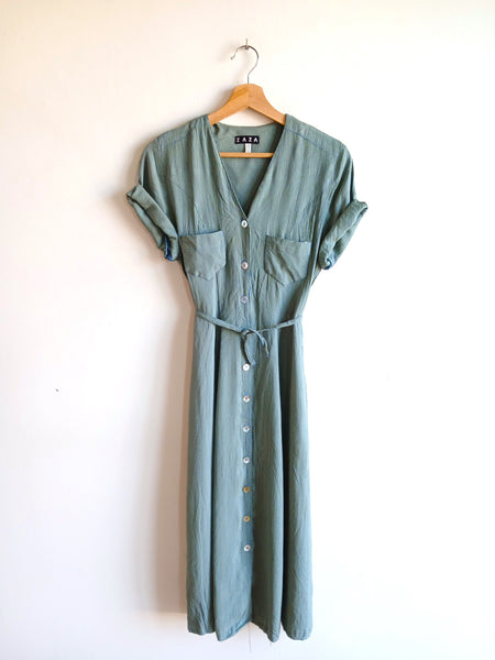 Vestido Vintage Mini Cuadritos